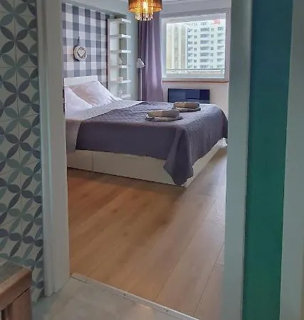 Holidayhomepl Slavia New 408 Z Sypialnia I Balkonem Przy Plazy * Мендзыздрое