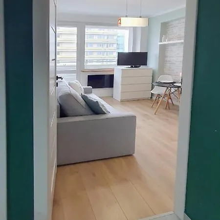 Holidayhomepl Slavia New 408 Z Sypialnia I Balkonem Przy Plazy Appartement Miedzyzdroje